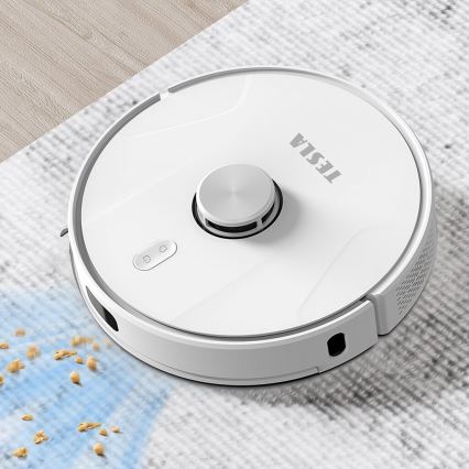 TESLA Electronics RoboStar - Aspirapolvere robot smart 2in1 2600 mAh Wi-Fi bianco