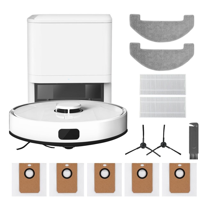 TESLA Electronics RoboStar - Aspirapolvere robot smart 2in1 2600 mAh Wi-Fi bianco