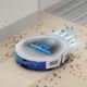TESLA Electronics RoboStar - Aspirapolvere robot smart 2in1 2600 mAh Wi-Fi bianco + telecomando