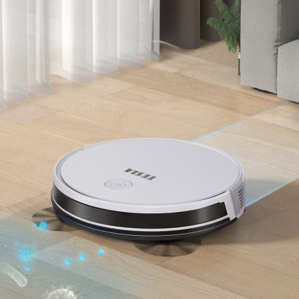 TESLA Electronics RoboStar - Aspirapolvere robot smart 2in1 2600 mAh Wi-Fi bianco + telecomando