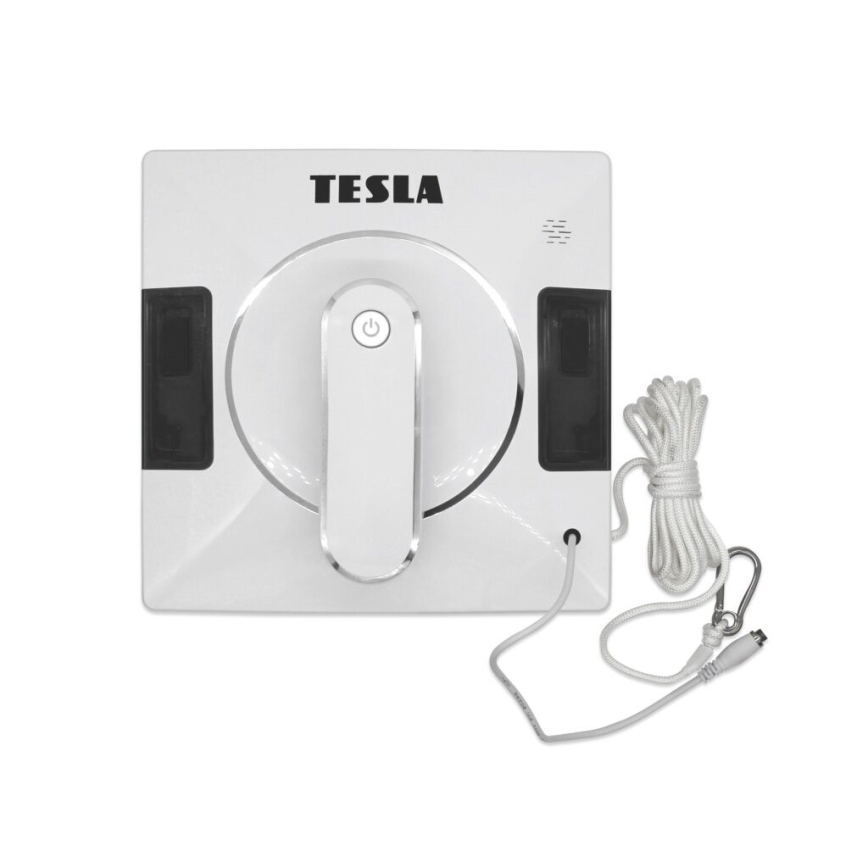 TESLA Electronics RoboStar - Detergente smart per vetri con doppio spruzzo d'acqua 72W/230V/500 mAh Wi-Fi + telecomando