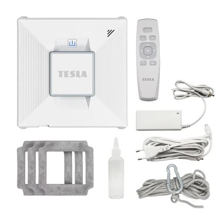 TESLA Electronics RoboStar-Pulitore per finestre con spruzzatore d'acqua 72W/230V/650 mAh Wi-Fi+Telecomando