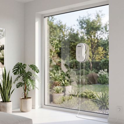 TESLA Electronics RoboStar - Pulitore per vetri con spruzzatore d'acqua 72W/230V/500 mAh + telecomando