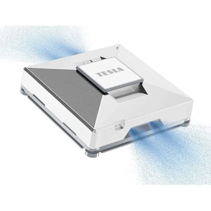TESLA Electronics RoboStar - Pulitore intelligente per vetri con nebulizzazione d'acqua 72W/230V/650 mAh Wi-Fi + telecomando