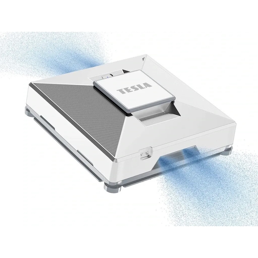 TESLA Electronics RoboStar - Pulitore intelligente per vetri con nebulizzazione d'acqua 72W/230V/650 mAh Wi-Fi + telecomando