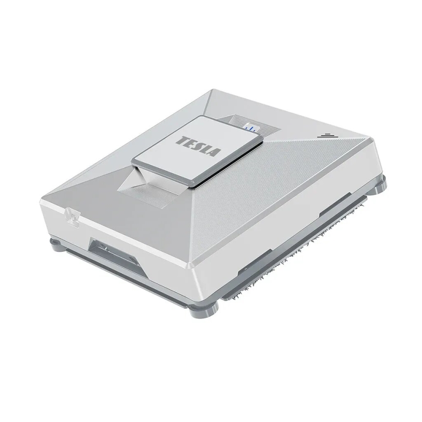 TESLA Electronics RoboStar - Pulitore intelligente per vetri con nebulizzazione d'acqua 72W/230V/650 mAh Wi-Fi + telecomando