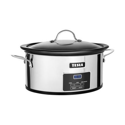 TESLA Electronics SlowCook - Fornello lento 5,6 l 250W/230V