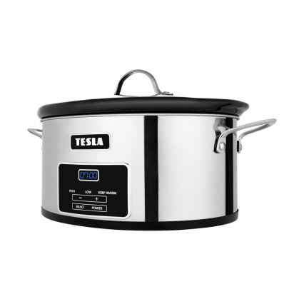 TESLA Electronics SlowCook - Fornello lento 5,6 l 250W/230V