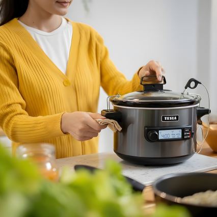 TESLA Electronics SlowCook - Pentola a cottura lenta 5,6 l 290W/230V