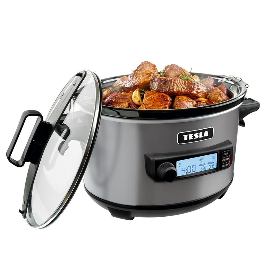 TESLA Electronics SlowCook - Pentola a cottura lenta 5,6 l 290W/230V
