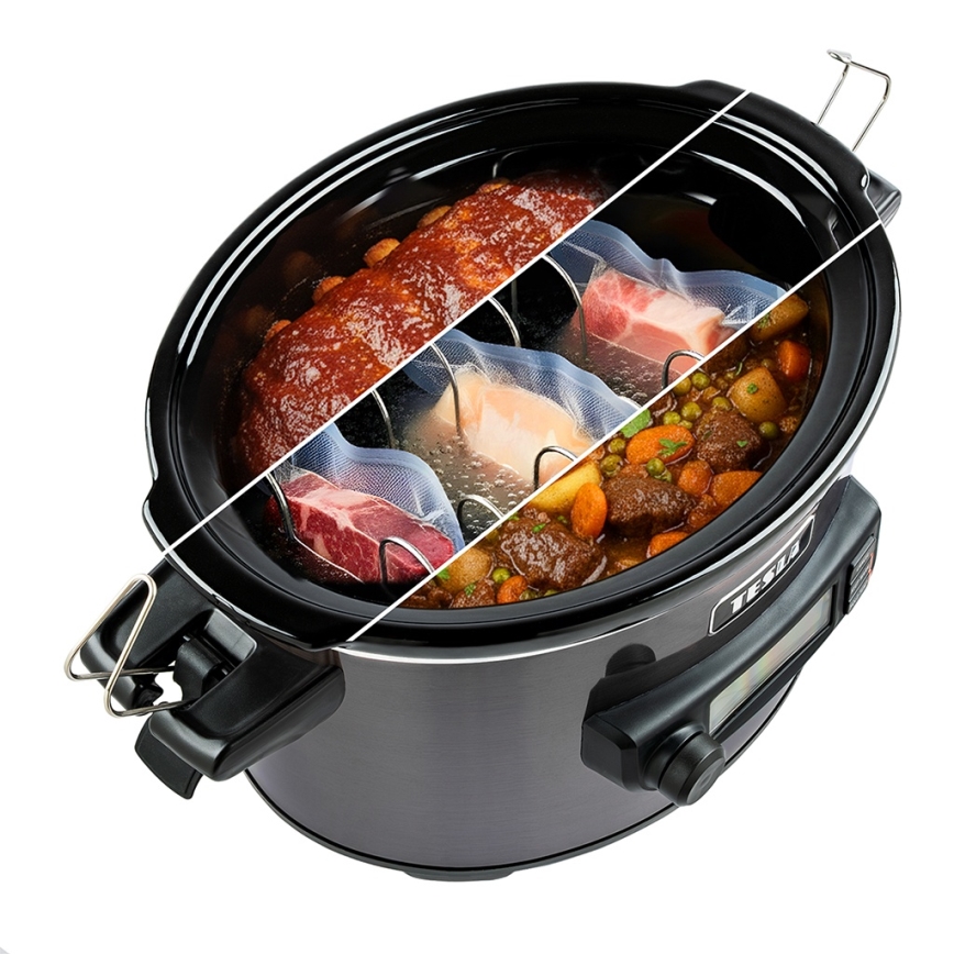 TESLA Electronics SlowCook - Pentola a cottura lenta 5,6 l 290W/230V