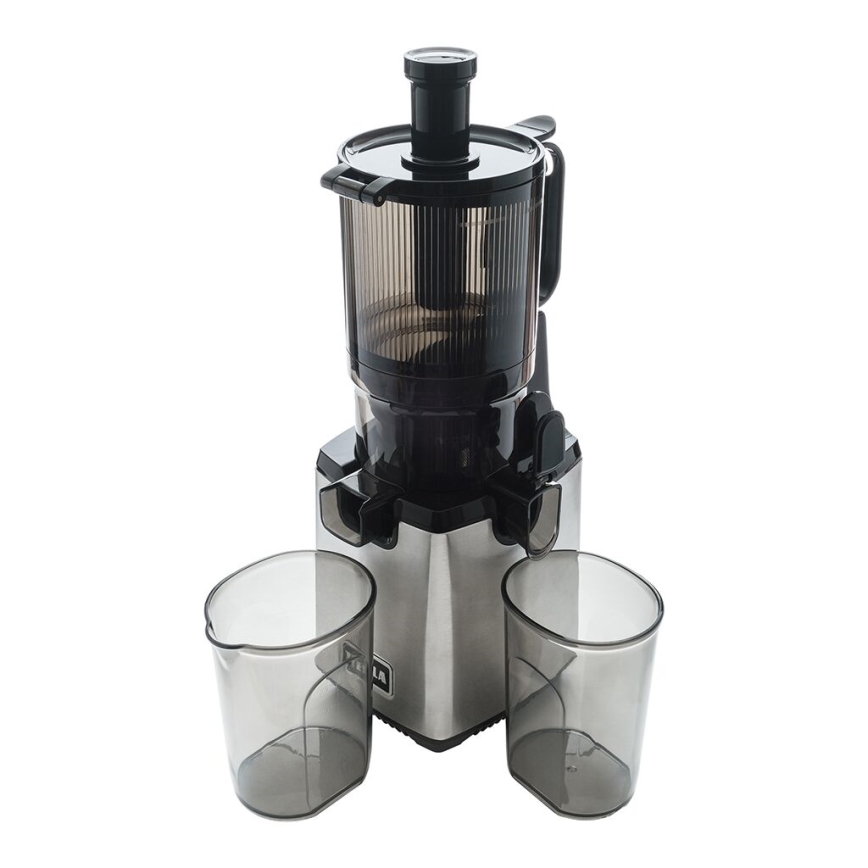 TESLA Electronics SlowJuicer Deluxe - Spremiagrumi a bassa velocità 250W/230V acciaio inossidabile/nero