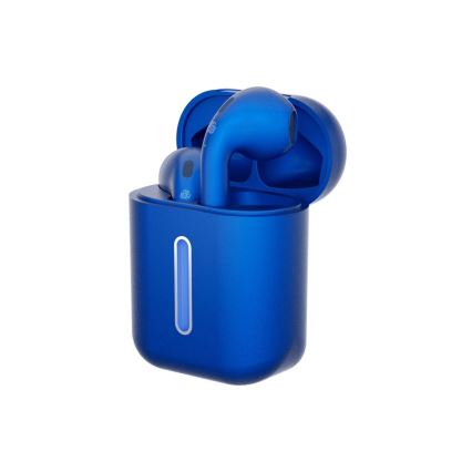 TESLA Electronics - Wireless earphones 300 mAh + 2x 25 mAh IPX4 blu