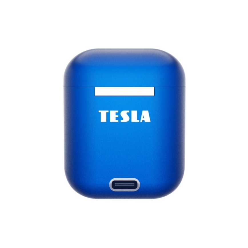 TESLA Electronics - Wireless earphones 300 mAh + 2x 25 mAh IPX4 blu