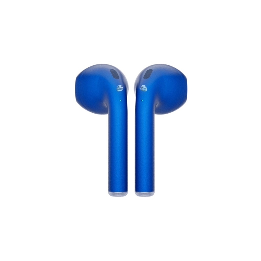 TESLA Electronics - Wireless earphones 300 mAh + 2x 25 mAh IPX4 blu