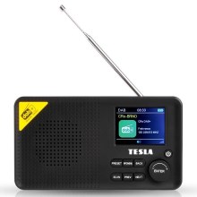 Tesla - Radio DAB+ FM 5W/1800 mAh nero