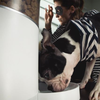 TESLA Smart - Alimentatore automatico smart per animali 4 l 5V/3xLR20 Wi-Fi