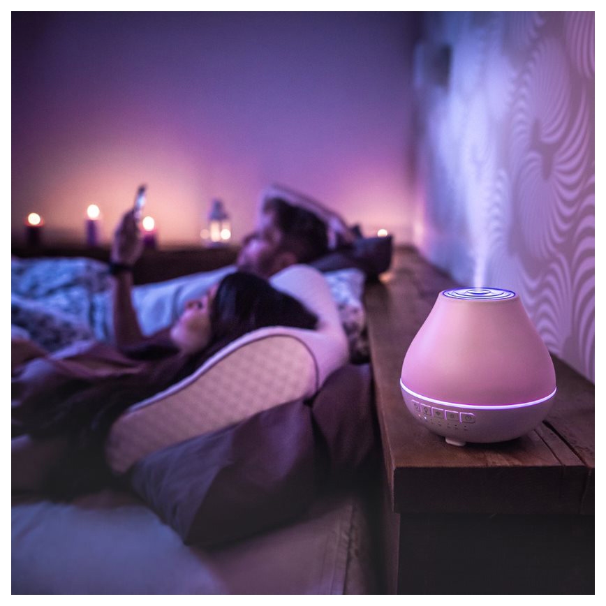 TESLA Smart - Diffusore di aromi LED Smart con retroilluminazione LED/10W/24V Wi-Fi