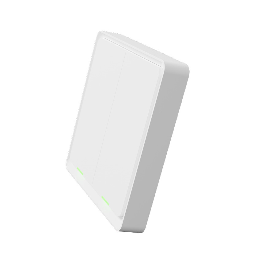 TESLA Smart - Interruttore domestico wireless intelligente 2P 1xCR2430 ZigBee