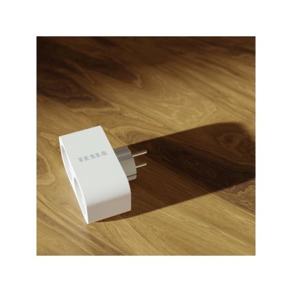TESLA Smart - Presa multipla intelligente 2x16A/230V Tipo F Wi-Fi Tuya