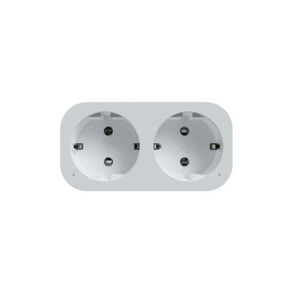 TESLA Smart - Presa multipla intelligente 2x16A/230V Tipo F Wi-Fi Tuya