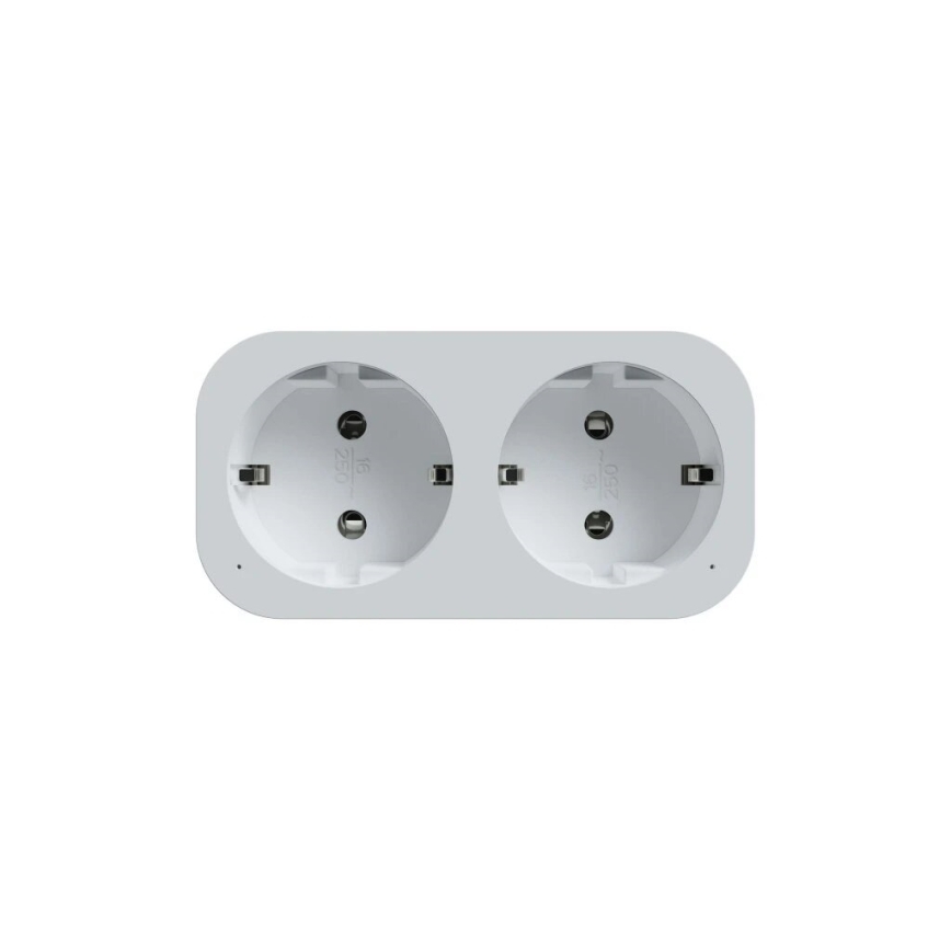 TESLA Smart - Presa multipla intelligente 2x16A/230V Tipo F Wi-Fi Tuya