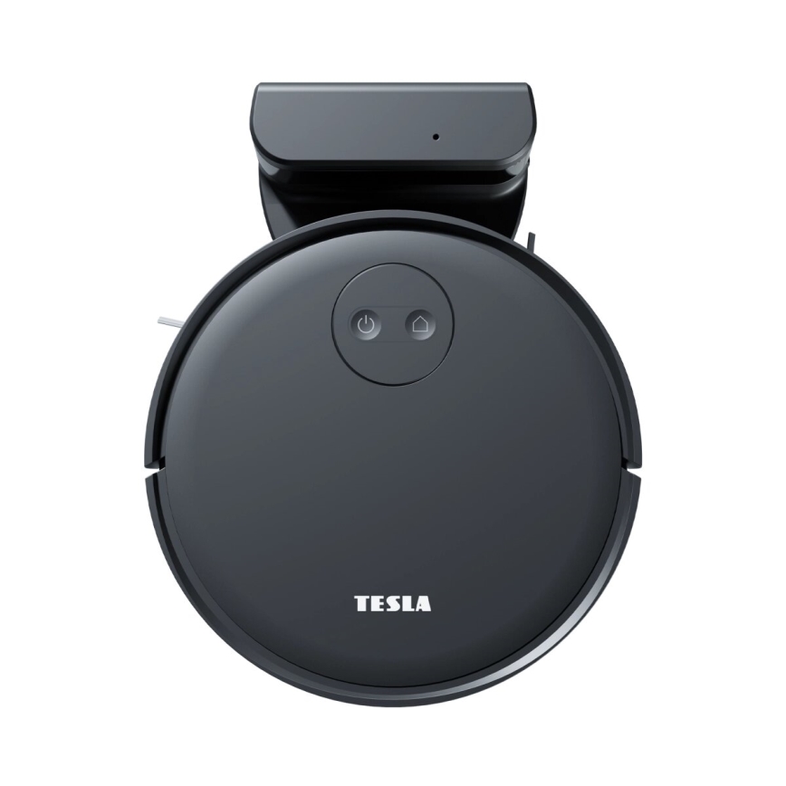 TESLA Smart - Aspirapolvere robot intelligente 2 in 1 2000 mAh Wi-Fi nero + telecomando