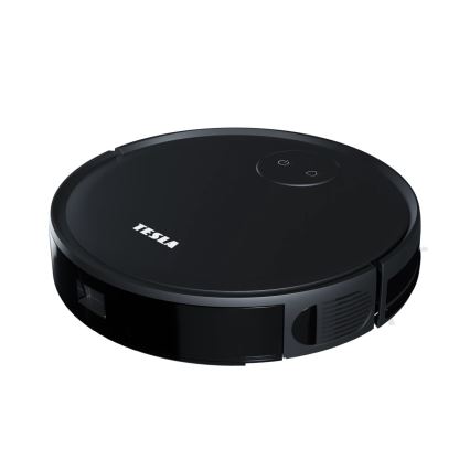 TESLA Smart - Aspirapolvere robot intelligente 2 in 1 2000 mAh Wi-Fi nero + telecomando