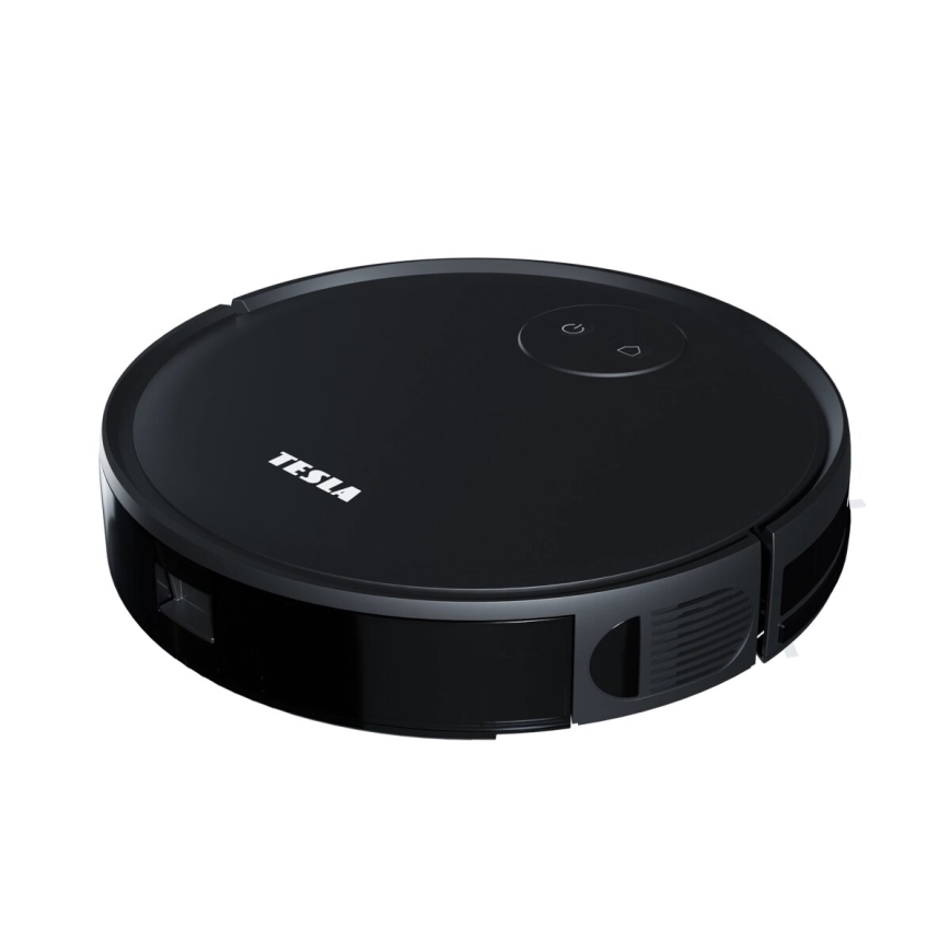 TESLA Smart - Aspirapolvere robot intelligente 2 in 1 2000 mAh Wi-Fi nero + telecomando
