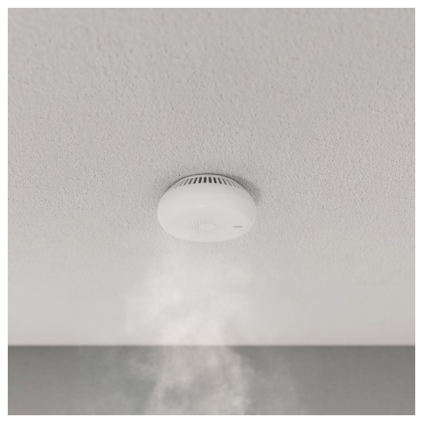 TESLA Smart - Sensore di fumo intelligente 1xCR123A Zigbee