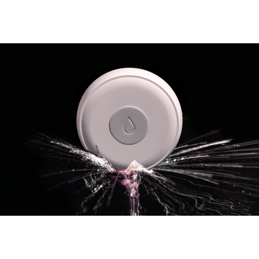 TESLA Smart - Sensore di perdite d'acqua intelligente 1xCR2032 Zigbee IP66