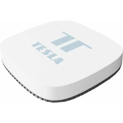 TESLA Smart - SET 3x Testa termostatica smart senza fili + intelligente gateway Hub Zigbee Wi-Fi