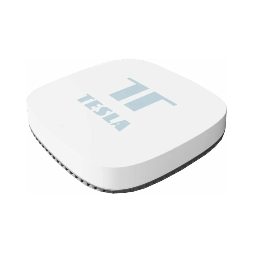 TESLA Smart - SET 3x Testa termostatica smart senza fili + intelligente gateway Hub Zigbee Wi-Fi