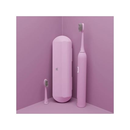 TESLA Smart - Spazzolino sonico intelligente TS200 DELUXE rosa