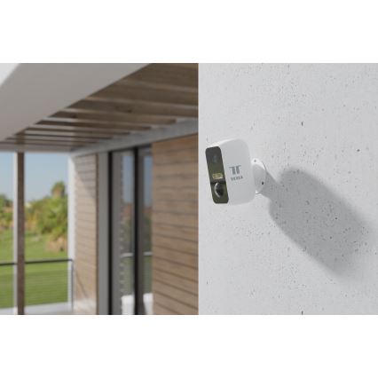 TESLA Smart - Telecamera smart per esterni con sensore 2K 1296p 9600 mAh 5V Wi-Fi IP65