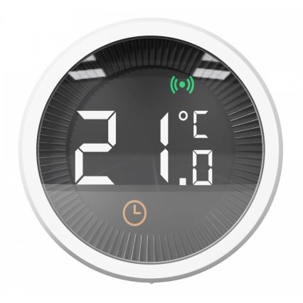 TESLA Smart - Testa termostatica wireless intelligente con display LCD 2xAA