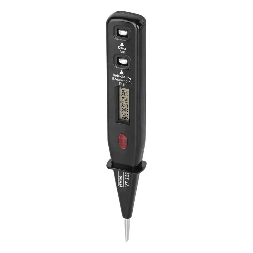 Tester di tensione VT-121 12-250V, nero