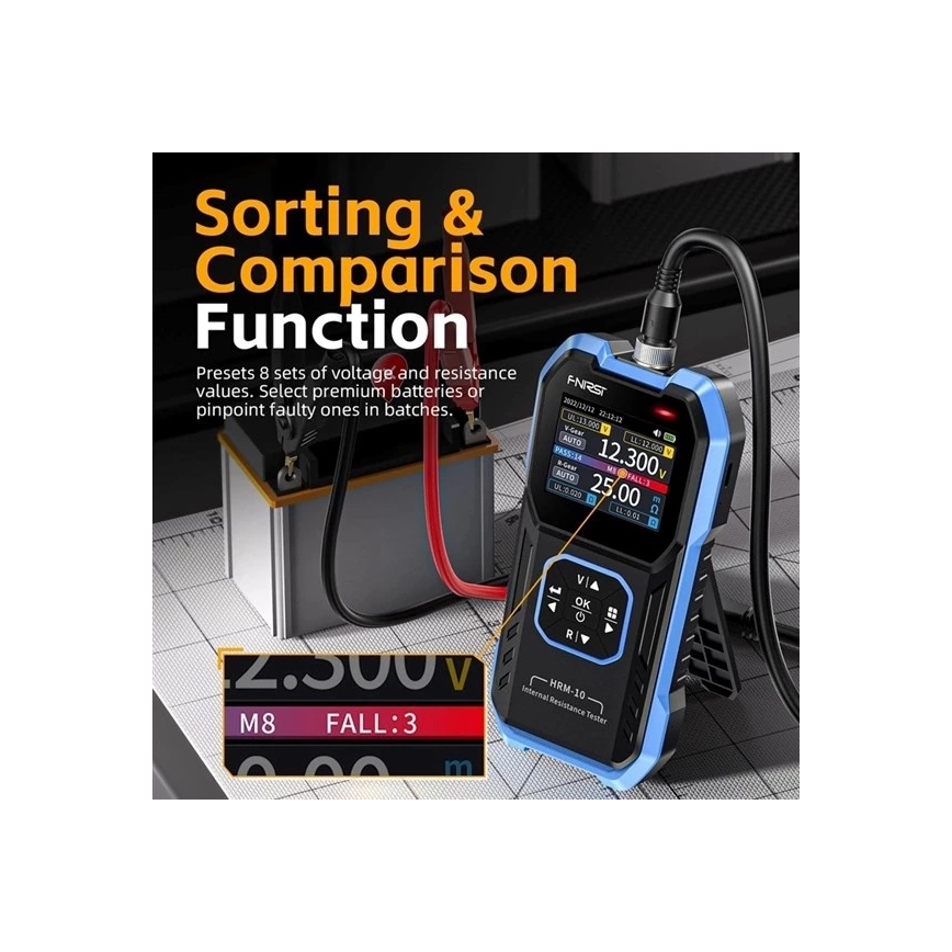 Tester per accumulatori 100V 1000 mAh