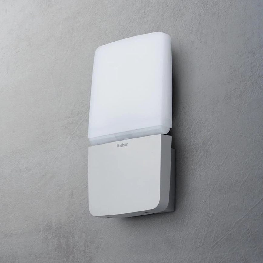 theben - Faretto da parete LED 11W/230V argento IP55