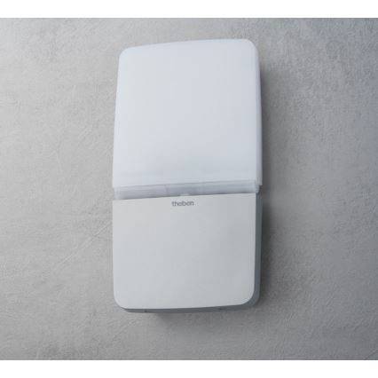 theben - Faretto da parete LED 11W/230V argento IP55