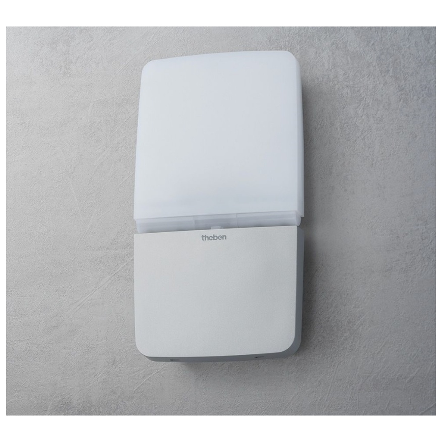 theben - Faretto da parete LED 11W/230V argento IP55