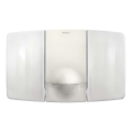 theben - Faretto LED da parete con sensore 2xLED/10W/230V bianco IP55