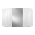 theben - Proiettore da parete LED 2xLED/10W/230V argento IP55