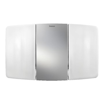theben - Proiettore da parete LED 2xLED/10W/230V argento IP55