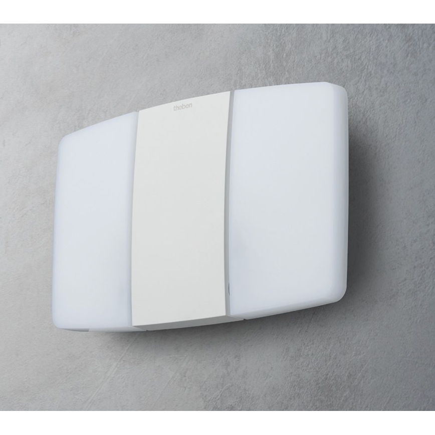theben - Proiettore da parete LED 2xLED/10W/230V bianco IP55
