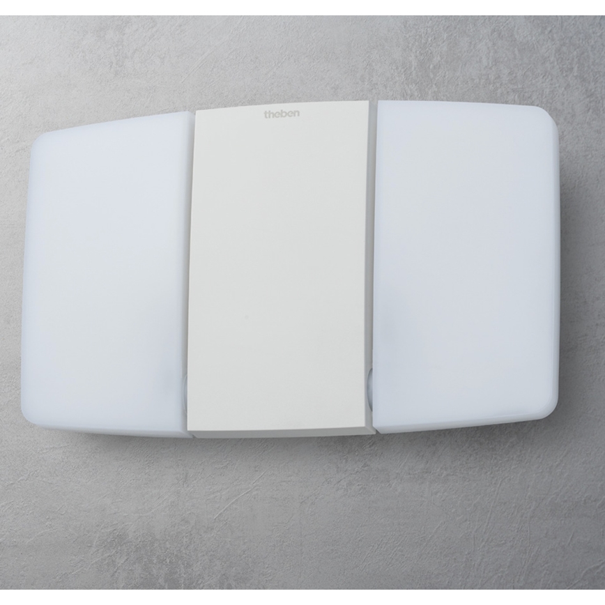 theben - Proiettore da parete LED 2xLED/10W/230V bianco IP55