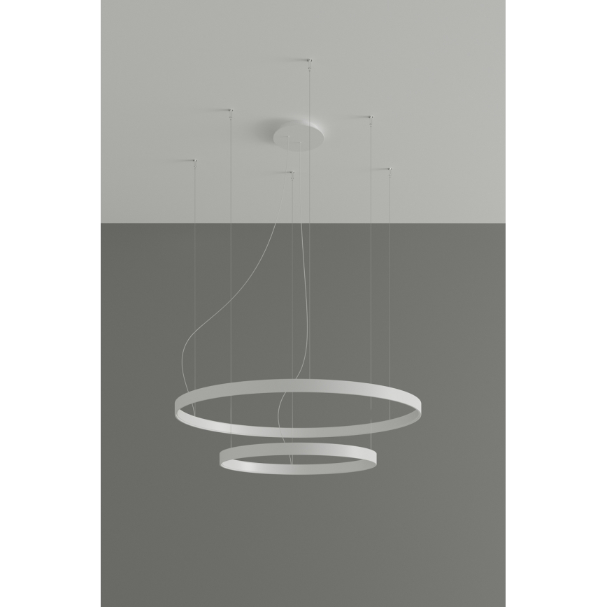 Thoro TH.176 - Lampadario LED a sospensione con filo RIO LED/80W/230V CRI 90 3000K bianco