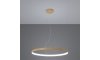 Thoro TH.217 - Lampadario LED a sospensione con filo RIO LED/30W/230V CRI95 4000K diametro 55 cm oro