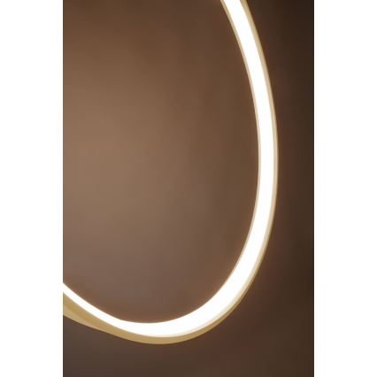 Thoro TH.220 - Lampadario LED a sospensione con filo RIO LED/30W/230V CRI90 3000K diametro 55 cm oro