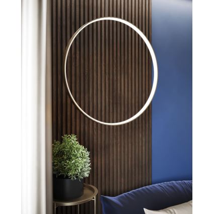 Thoro TH.221 - Lampadario LED a sospensione con filo RIO LED/30W/230V CRI 95 4000K diametro 55 cm oro